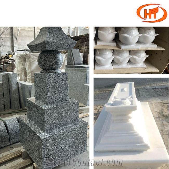 A High Grade Granite Asian Style Monuments, Headstones, Gravestones