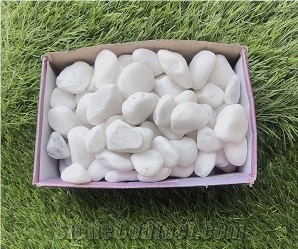 Black Pebble Stone Tumbled