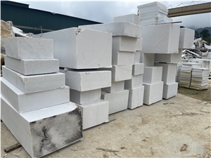 Cheapest Big Pure Crystal White Marble Blocks