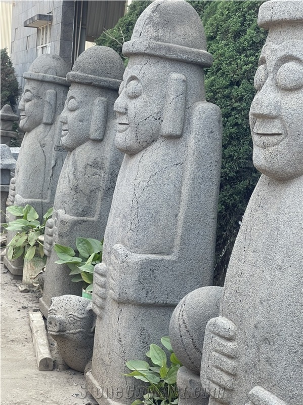 Cheapest Stone Carving Statue For Garden Japan Korean Style Ornaments