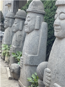 Cheapest Stone Carving Statue For Garden Japan Korean Style Ornaments