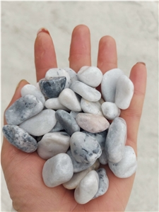 Grey/ Black Tumbled Pebble Stone Cheap Factory Price