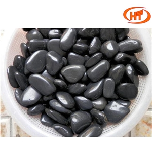 Grey/ Black Tumbled Pebble Stone Cheap Factory Price