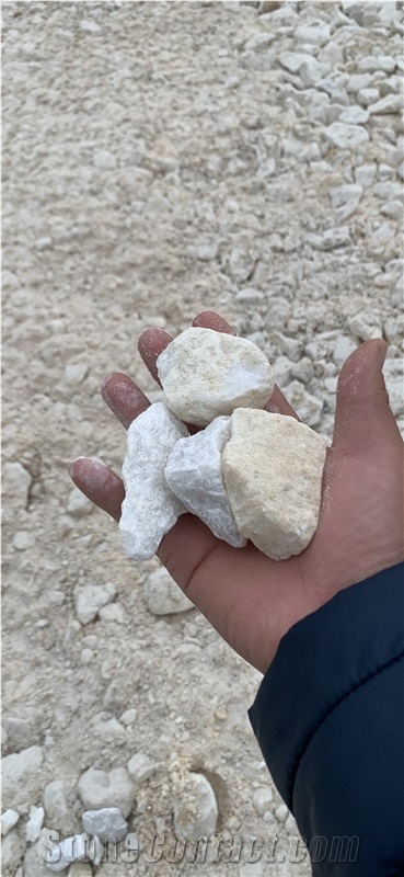 Marble Rock All Sizes For Crushed Marble Chips