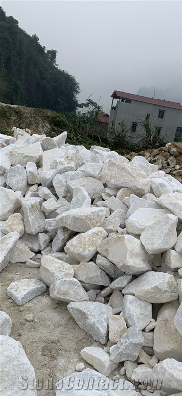 Marble Rock All Sizes For Crushed Marble Chips