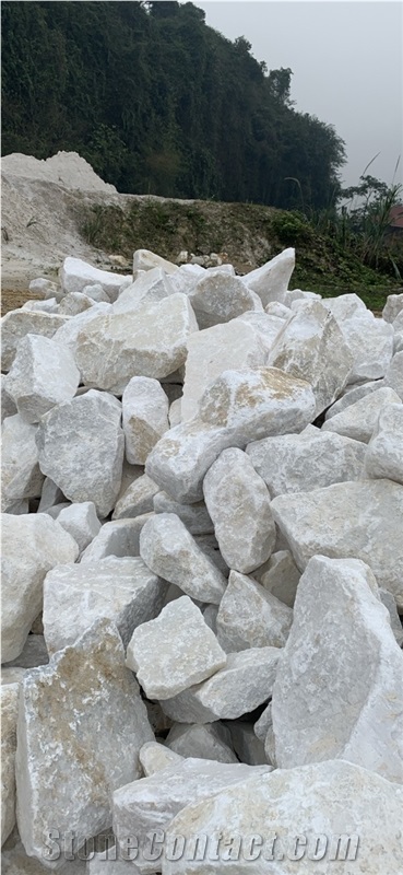 Marble Rock All Sizes For Crushed Marble Chips