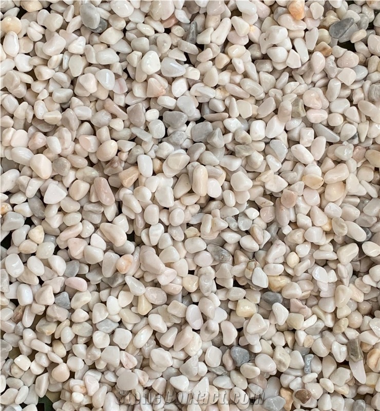 Natural Mix Colors Pebble Stones For Landscaping