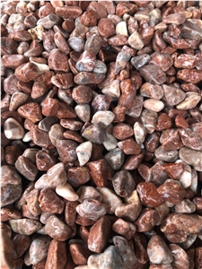 Natural Mix Colors Pebble Stones For Landscaping