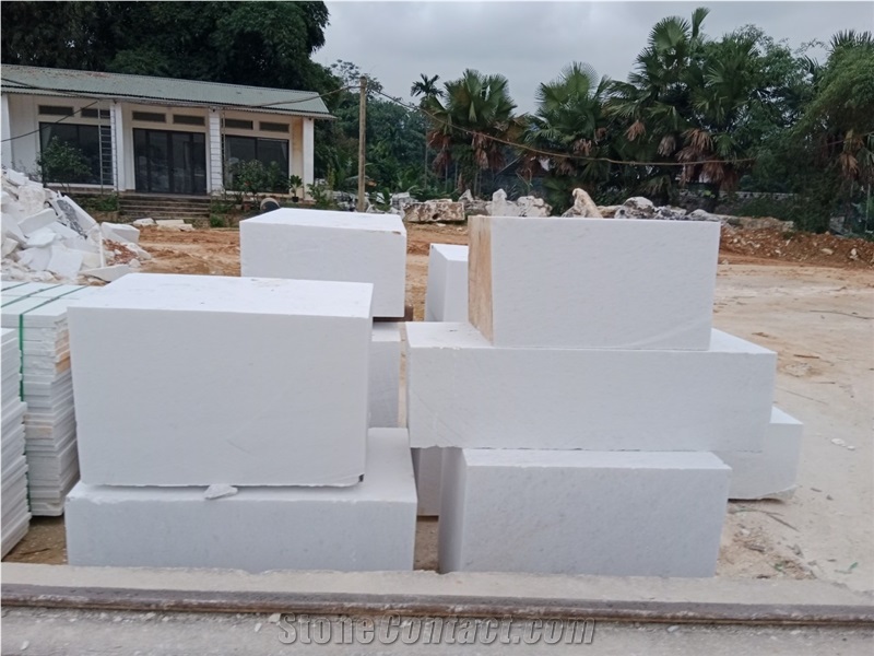 Vietnam White Marble Block Wholesale