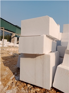 White Marble Blocks From Own Quarry