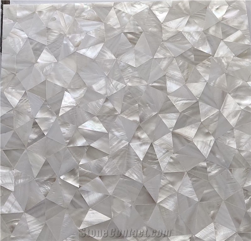 Gold Pearl Shell Mosaic Tile MOP Subway Backsplash Mosaic