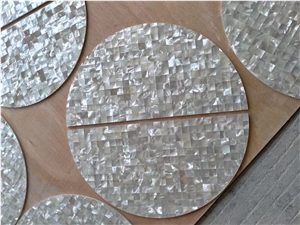 Gold Pearl Shell Mosaic Tile MOP Subway Backsplash Mosaic