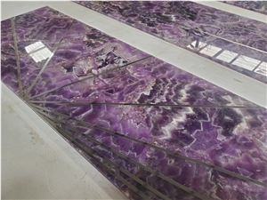 Yellow Agate Semiprecious Stone Panels