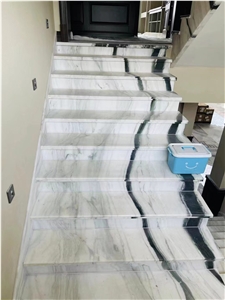 Green Onyx Interior Stone Staircase Dark Green Onyx Steps
