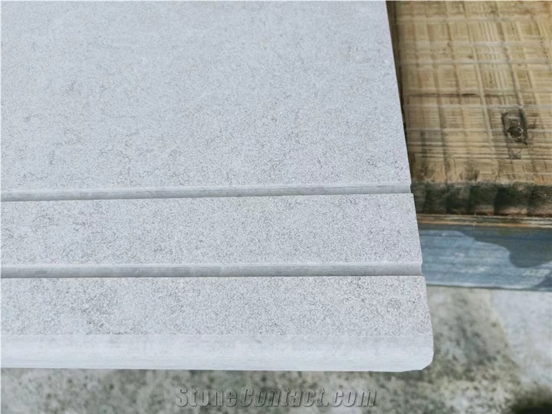 SPA White Quartzite Staircase Pure White Quartzite Steps