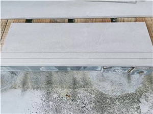 SPA White Quartzite Staircase Pure White Quartzite Steps