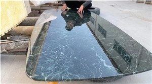 Stone Design Furniture Marble Serpentino Giada Coffee Table