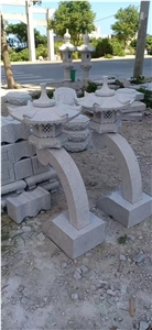 Stone Landscaping Lantern Grey Granite G603 Temple Lantern
