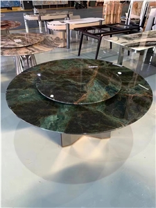 Travertine Plinth Side Coffee Table Stone Office Furniture