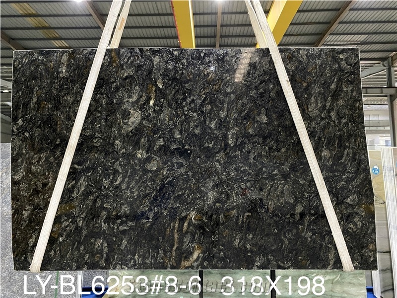 18MM High Quality Polished Diamant Platine Quartzite