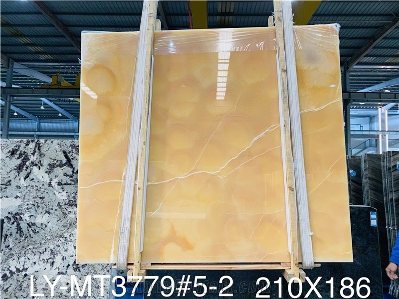 Good Quality Polished Peach Onyx Pure Orange