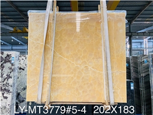 Good Quality Polished Peach Onyx Pure Orange