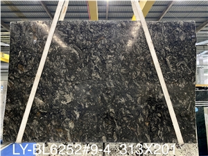 New Arrival Polished Diamant Platine Quartzite Slab