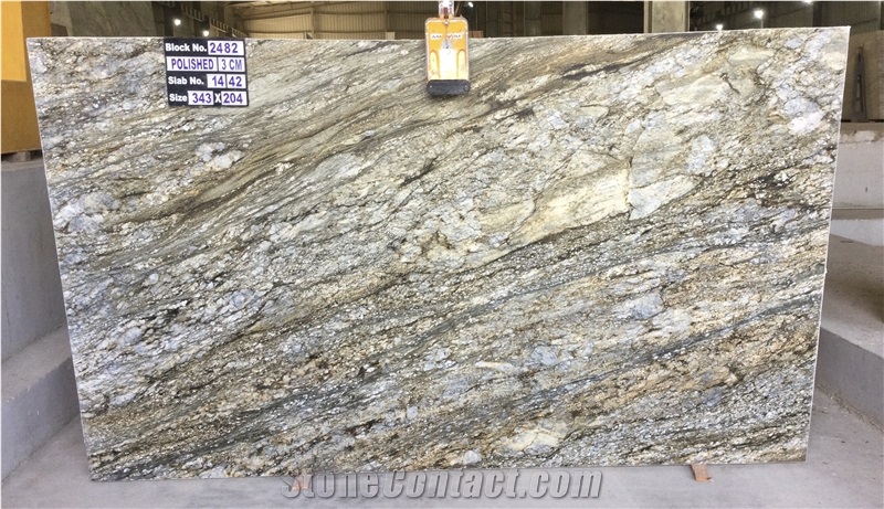 Blue Dunes Granite Slabs