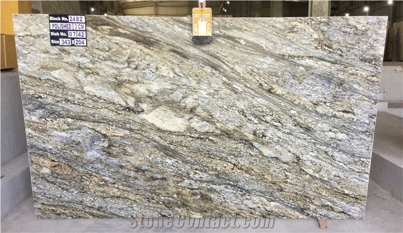 Blue Dunes Granite Slabs