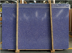 Blue Terrazzo Cement Terrazzo Precast Terrazzo Slab
