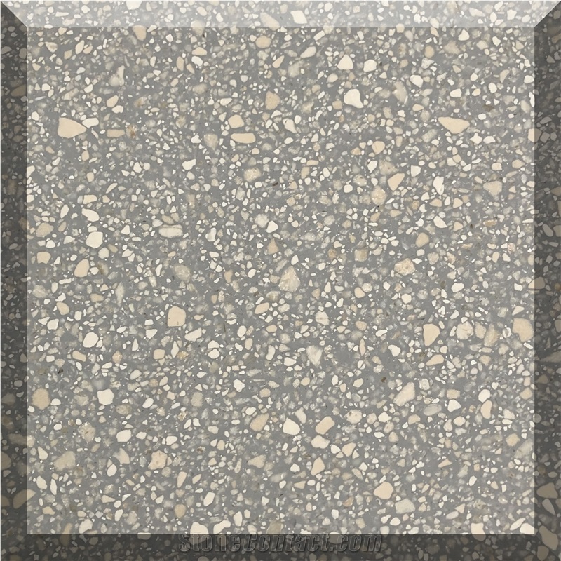 FHI High Quality Cippo Grey Terrazzo Tile&Slab