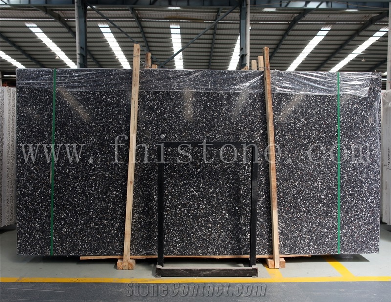 Nero Terrazzo Black Precast Terrazzo Cement