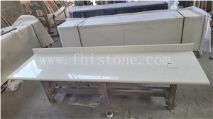 Sparkle White Quartz Top Galaxy White Quartz Countertop Top