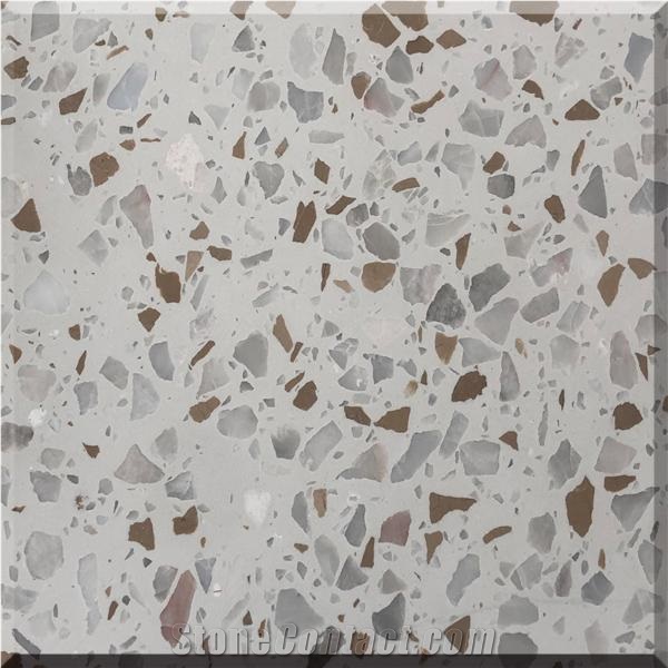 The Difference Between Inorganic Terrazzo And Organic