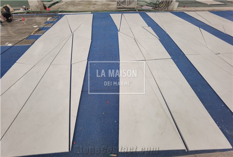 White Onyx Composite Fiberglass Light Transmission 3D Panel