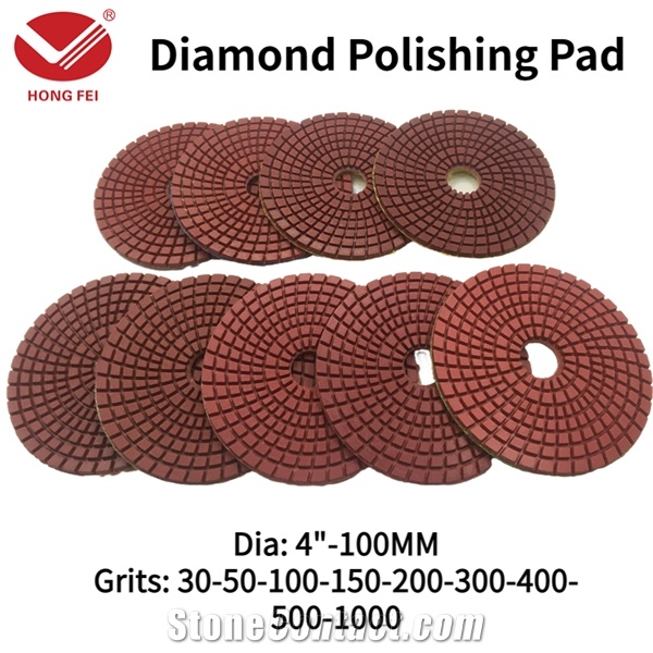 Flexible Polishing Pads, Diamond Polishing Pads