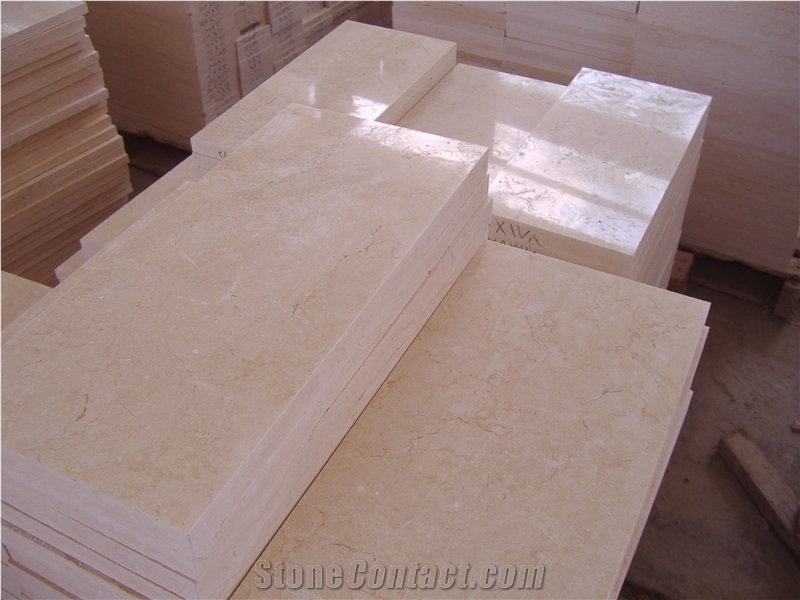 Golden Cream Marble Tiles & Slabs