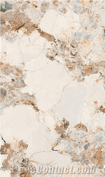 1600*2700MM  GLOSSY PULPIS GOLD  PORCELAIN SLAB