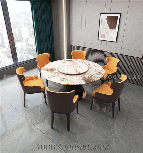 1600*2700MM  GLOSSY PULPIS GOLD  PORCELAIN SLAB
