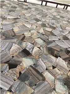 Fish Pattern Stone,Semiprecious Big Slab,Luxury Wall