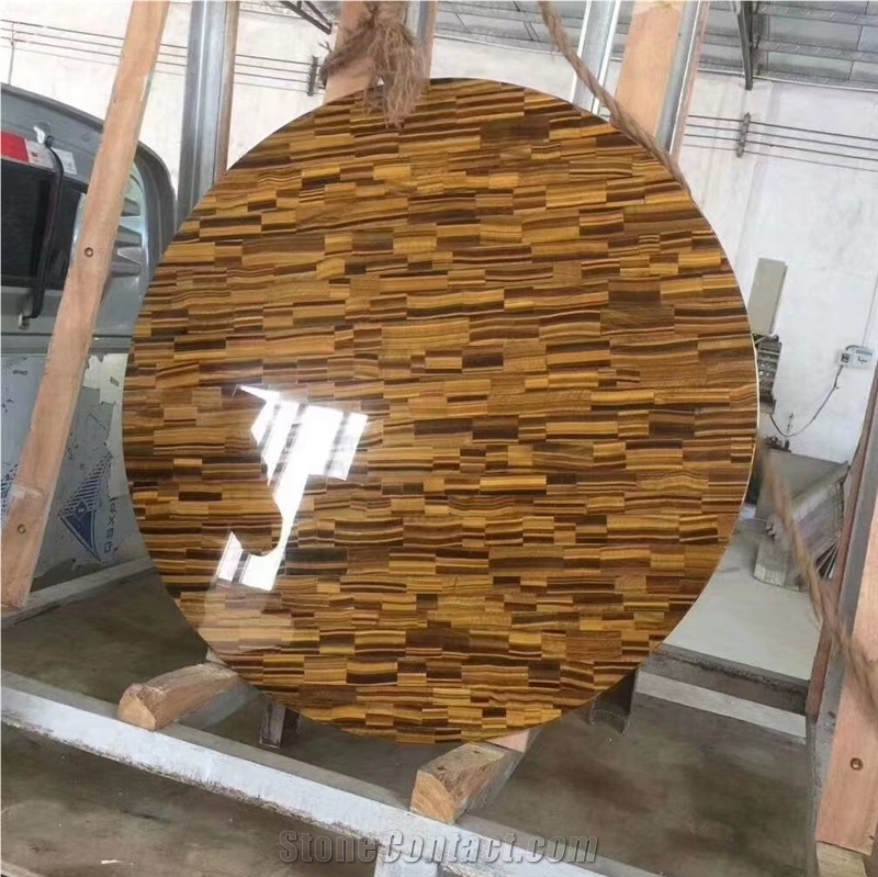 TIGER EYE GOLD SLAB,GEMSTONE BIG WALL SLAB