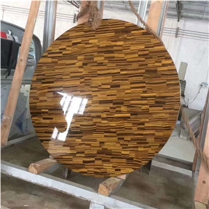 TIGER EYE GOLD SLAB,GEMSTONE BIG WALL SLAB