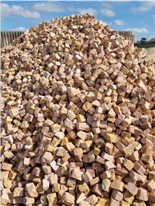 Pink Limestone Cobblestones