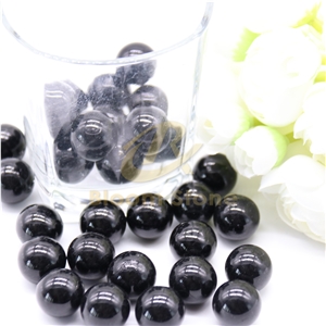 Black Vase Filler Glass Marble Balls For Kids