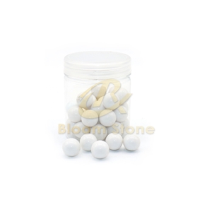 White Vase Filler Glass Marble Balls For Kids