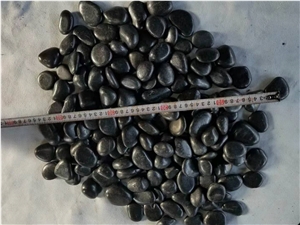 A Grade Polished Black Pebble