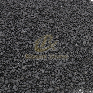 Crushed Black Midnight Coloured Gravels For Aquarium