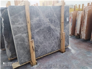 Tundra Grey Marble Slabs, Marble Tiles
