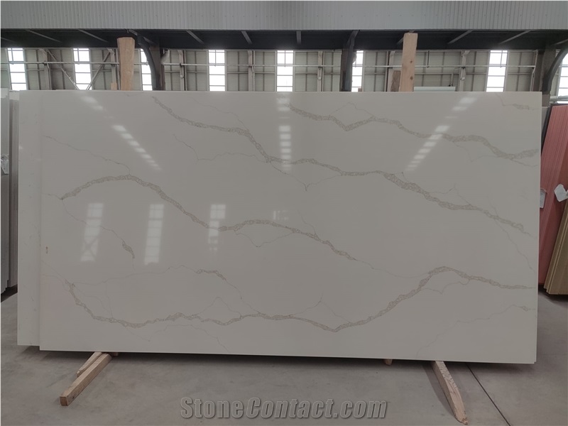 3200*1600 Largest Size White Quartz Slabs