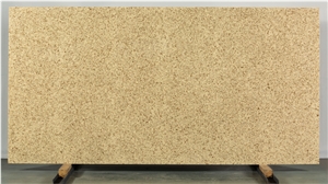 Light Yelllow Matt-Rough Solid Surface, ZD-2211 Quartz Slabs